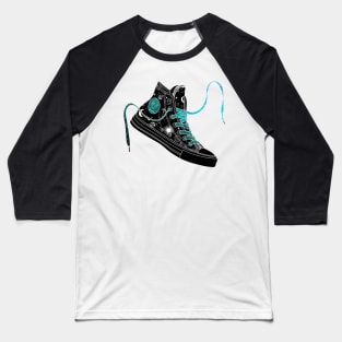 Taurus high tops - Space laces Baseball T-Shirt